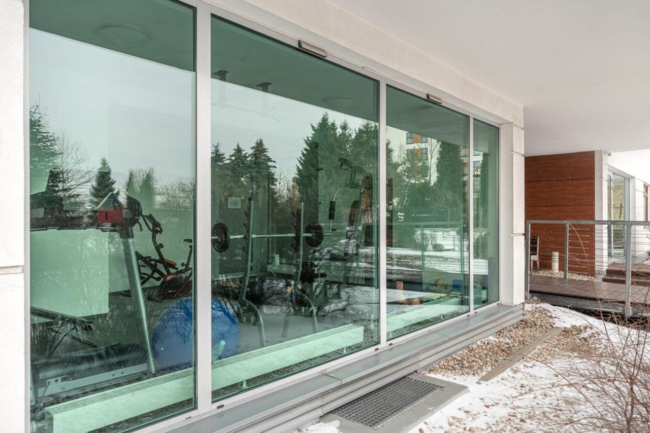 Superapart Wilanowska Apt 20 "Pet-Friendly 1Br Home With Patio ワルシャワ エクステリア 写真