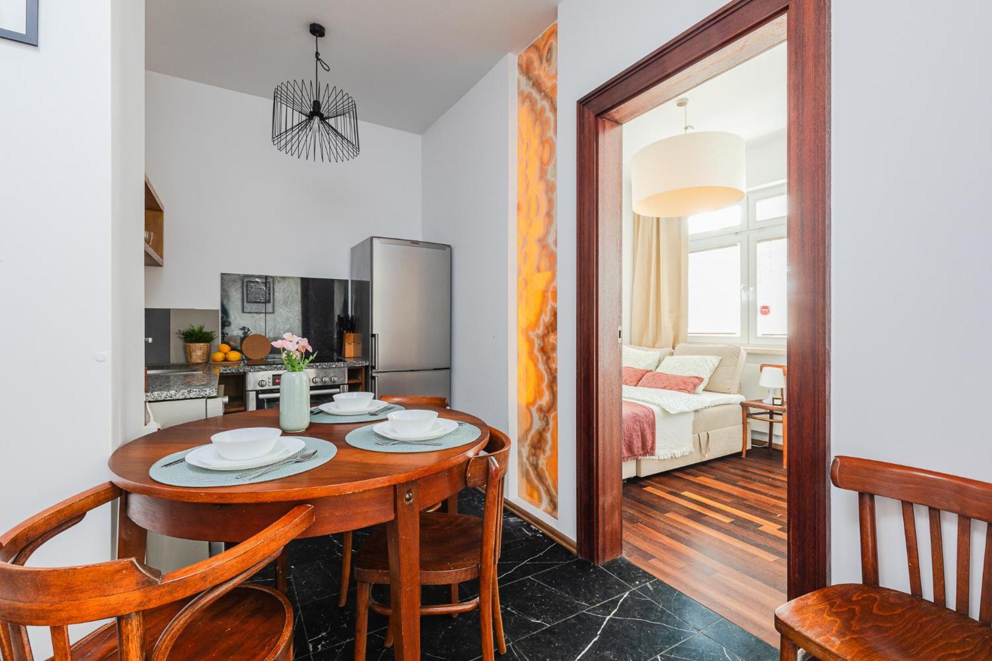 Superapart Wilanowska Apt 20 "Pet-Friendly 1Br Home With Patio ワルシャワ エクステリア 写真