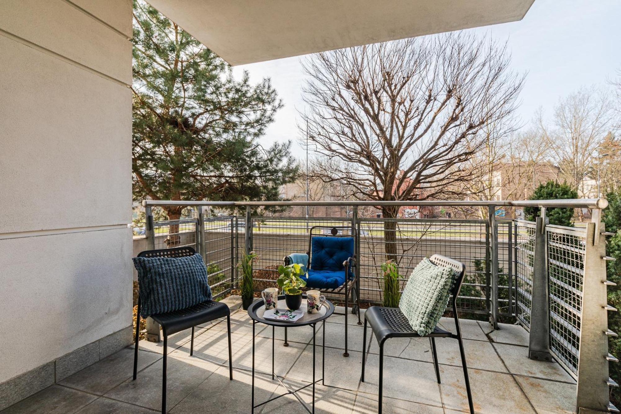 Superapart Wilanowska Apt 20 "Pet-Friendly 1Br Home With Patio ワルシャワ エクステリア 写真